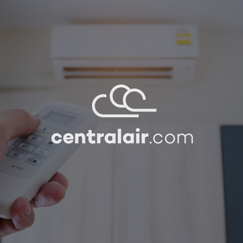 Air conditioning logo with the title 'Minimal logo for ecommerce website'
