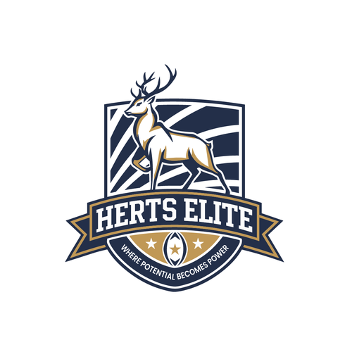 Team brand with the title 'Logo Concept for Herts Elite'