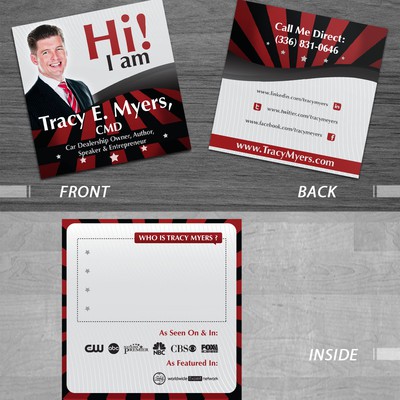 Looking For "Out Of The Box" Business Card Design