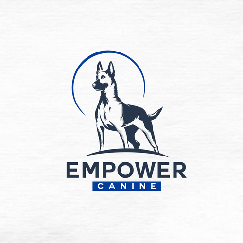 Canine design with the title 'Empower Canine'