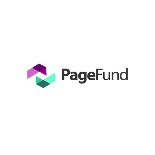 Crowdfunding logo with the title 'PageFund'