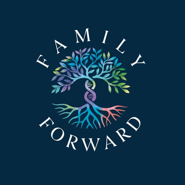 Family design with the title 'Family Forward '