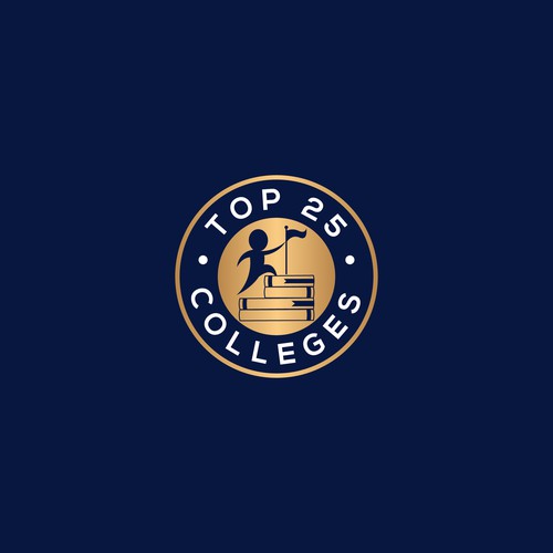 College logo with the title 'Top 25 Colleges'