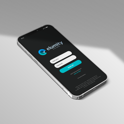 Discover logo with the title 'Elumity'