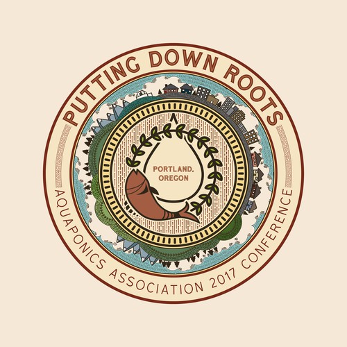 Detailed logo with the title 'Original concept design'