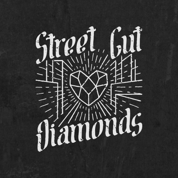 Diamond logo with the title 'Street Cut Diamonds Logo'