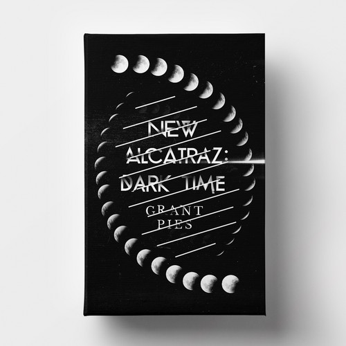 Science book cover with the title 'Sci-fi cover'