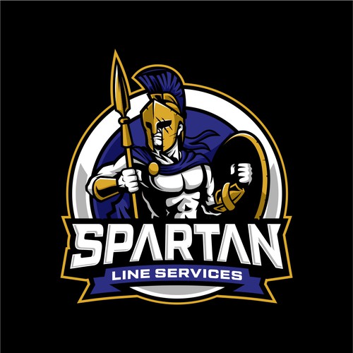 Roman design with the title 'Winner of Spartan Line Services'