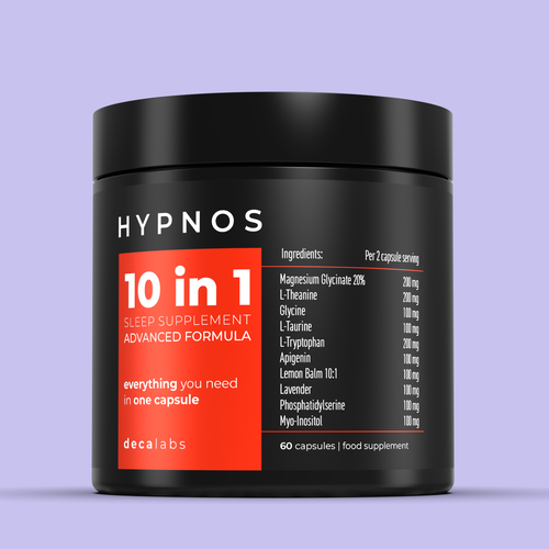 Label with the title 'LABEL & 3D RENDER'