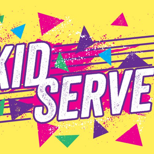 Religious t-shirt with the title 'KidzServe Shirt 2014-2015'