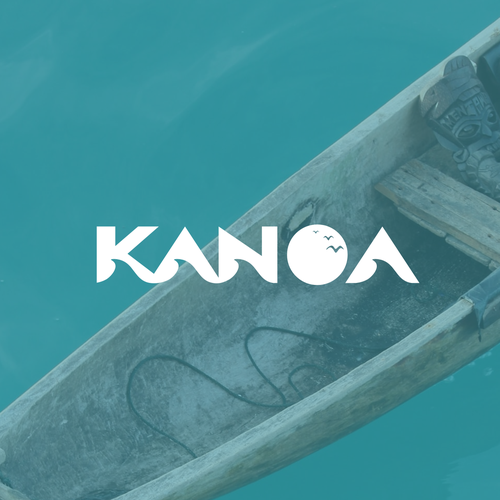 Hawaii logo with the title 'Logo design for a Lifestyle Brand named KANOA "the Free one"'