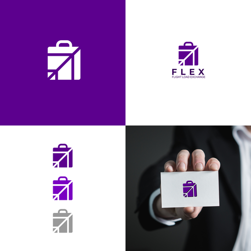 Flight design with the title 'Travel Logo'