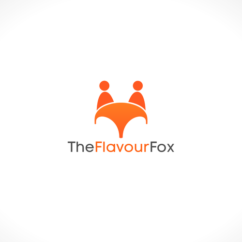 Table design with the title 'The Flavour Fox Logo'