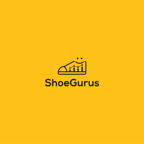 Guru design with the title 'Striking logo for Shoe Gurus'