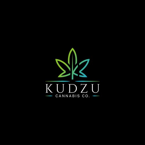 Marijuana brand with the title 'Cannabis company logo'