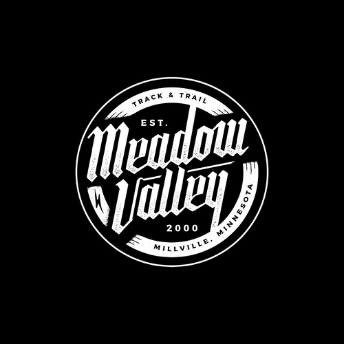 Badge t-shirt with the title 'Meadow Valley'