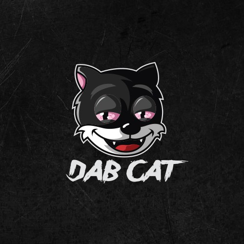 Cute cat logo with the title 'Stoner cat'