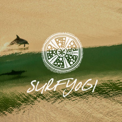 Mandala design with the title 'Logo for Surfyogi'