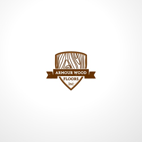 Armor design with the title 'shield vintage'