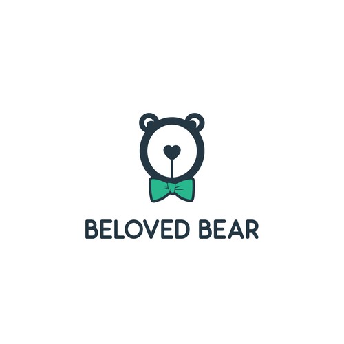 Teddy logo with the title 'Logo for handmade teddy bear crafting shop'