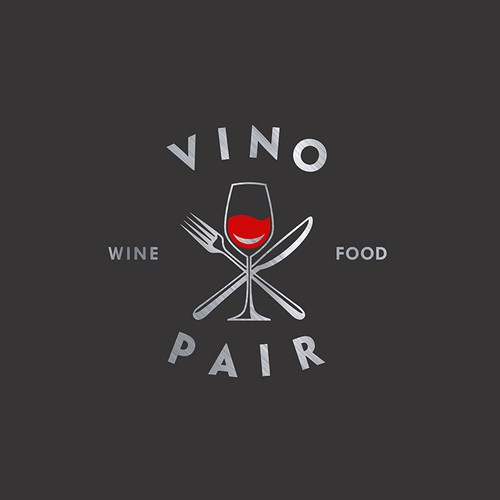 Delivery brand with the title 'Vino Pair'