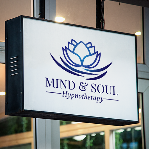 Ripple logo with the title 'Logo concept for a hypnotheraphist'