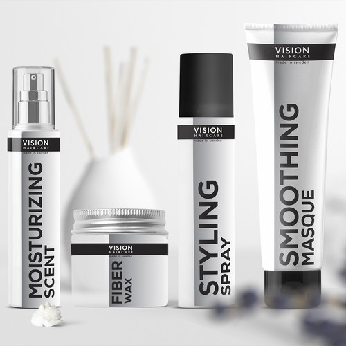 Fashion packaging with the title 'Label concept'