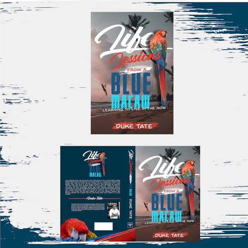 Beach book cover with the title 'COVER BOOK'