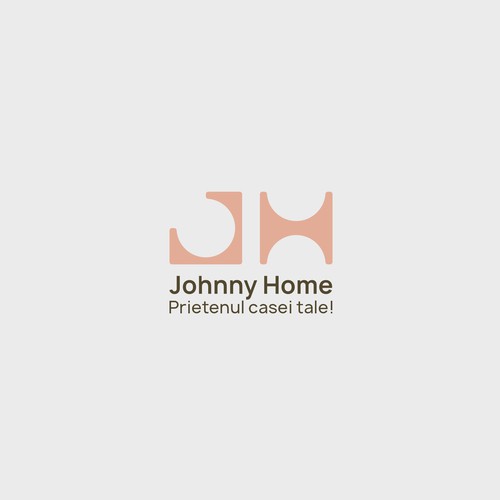 Premium brand with the title 'Logo Design — Home & Living'
