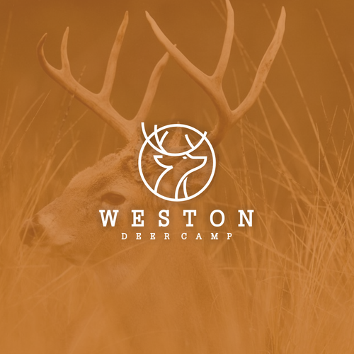 Deer logo with the title 'Weston Deer Camp'