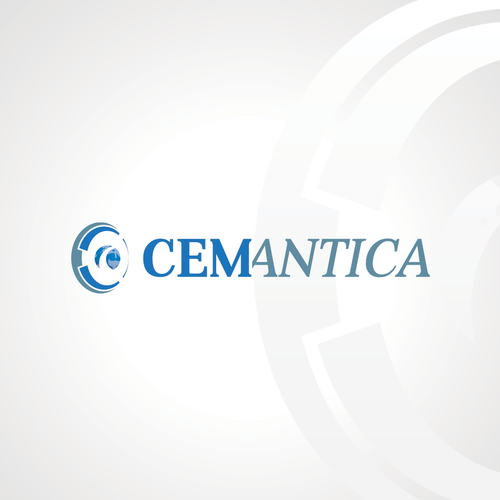 Focus design with the title 'Logo concept for worldwide consulting company'