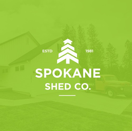 Treehouse logo with the title 'For sale!Logo for  builders of high quality backyard sheds and structures'