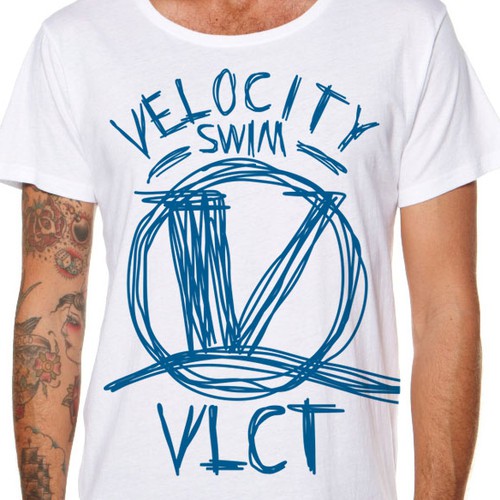 Line drawing design with the title 'CALLING ALL TRENDY TEE DESIGNERS!'