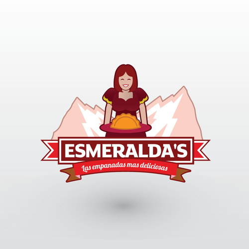 Hill logo with the title 'Logo Esmeralda's'