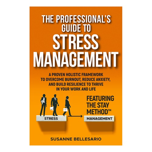 Management book cover with the title 'The Professional's Guide to Stress Management'