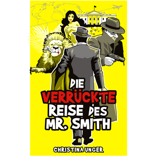 Drawing book cover with the title 'Comic Style Illustration for Book Cover'