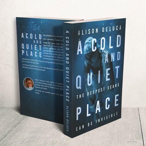 Sports book cover with the title 'A Cold and Quiet Place'
