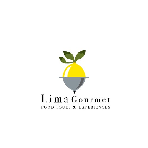 Gourmet logo with the title 'Logo for Lima Gourmet Food Tours & Experiences'