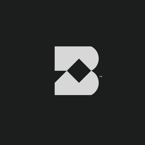 B logo with the title 'Brandmark-NR0497'