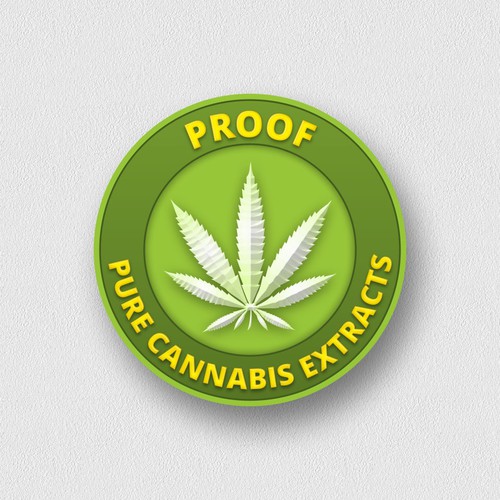 Stationery logo with the title 'Logo for cannabis extracts company'