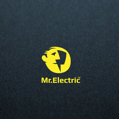 Creative design logo with the title 'logo for Mr.Electric'