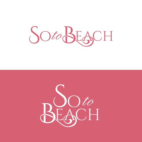 Swimwear logo with the title 'logo for high end beach accessories'