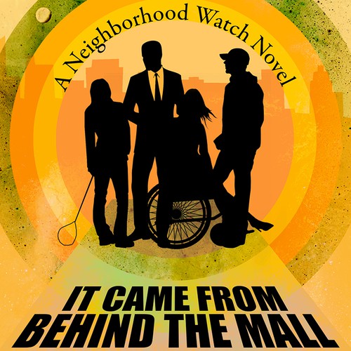 Comedy book cover with the title 'comedy horror book series'