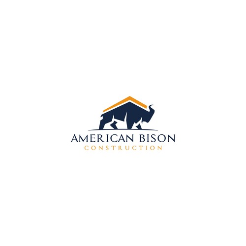 Timeless brand with the title 'American Bison Construction'