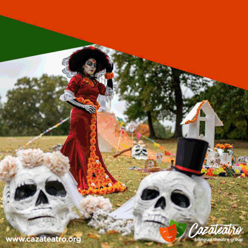 Theater design with the title 'Facebook ad campaign starter package '