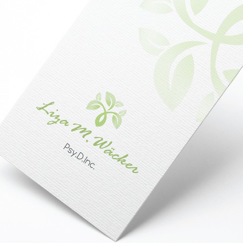 Psychology logo with the title 'Gentle feminine logo for Psychologist'