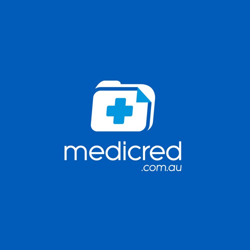 File design with the title 'medicred.com.au '