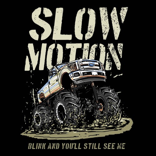 Truck t-shirt with the title 'Monster Truck'