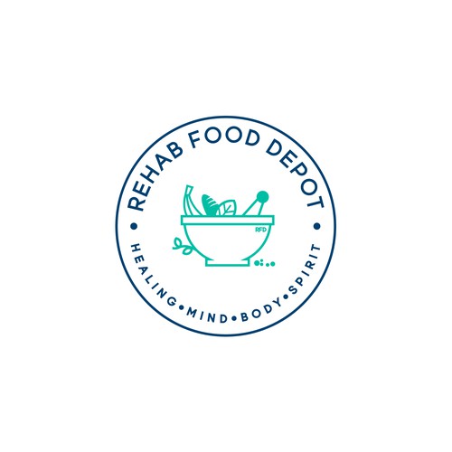 Body logo with the title 'logo design for food depot'