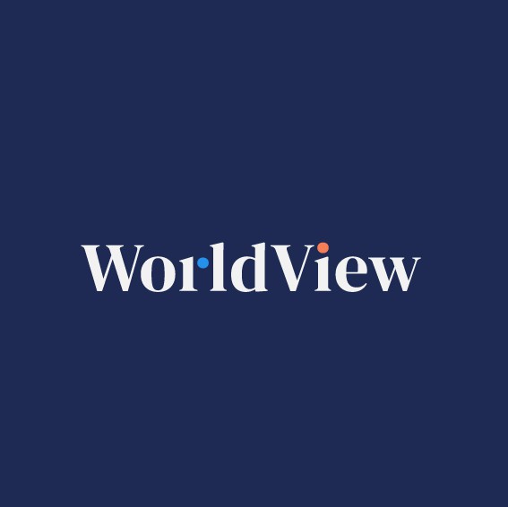 Serif design with the title 'World View'
